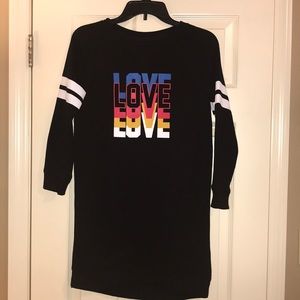 Girls Old Navy Sz 10/12 Sweatshirt Dress